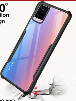 Picture of For Vivo V20 Pro Back Cover Xundd Case Edge-Reinforced Shockproof Hard Transparent Phone Cover