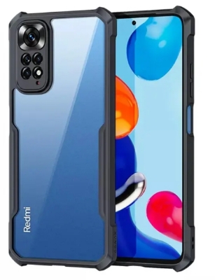 Picture of For Xiaomi Redmi Note 11 Back Cover Xundd Case Edge-Reinforced Shockproof Hard Transparent Phone Cover