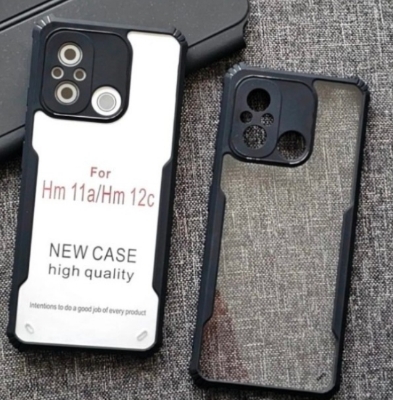 Picture of For Xiaomi Redmi 12c Back Cover Xundd Case Edge-Reinforced Shockproof Hard Transparent Phone Cover