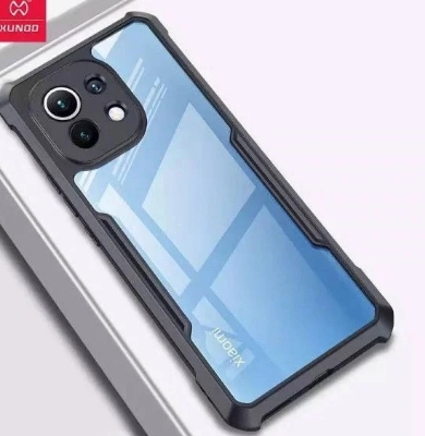 Picture of For Xiaomi Redmi 11 lite Back Cover Xundd Case Edge-Reinforced Shockproof Hard Transparent Phone Cover
