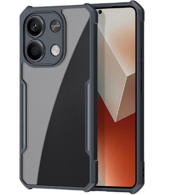 Picture of For Xiaomi Redmi Note 13 Back Cover Xundd Case Edge-Reinforced Shockproof Hard Transparent Phone Cover
