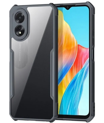 Picture of For Oppo A18 Back Cover Xundd Case Edge-Reinforced Shockproof Hard Transparent Phone Cover