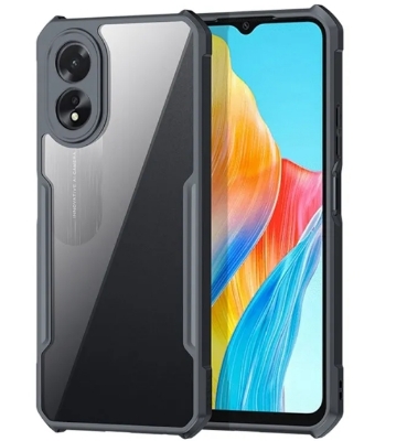 Picture of For Oppo A38 Back Cover Xundd Case Edge-Reinforced Shockproof Hard Transparent Phone Cover