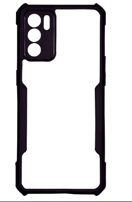 Picture of For Oppo Reno 6 5G Back Cover Xundd Case Edge-Reinforced Shockproof Hard Transparent Phone Cover