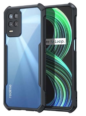 Picture of For Oppo Realme 8 5G Back Cover Xundd Case Edge-Reinforced Shockproof Hard Transparent Phone Cover