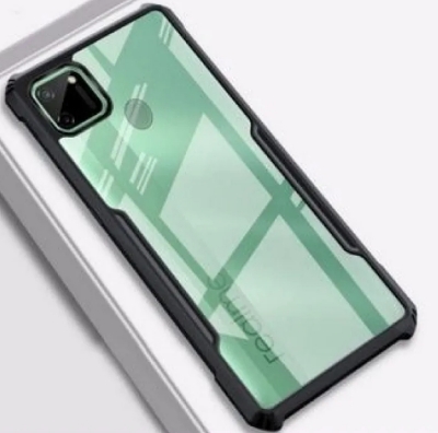 Picture of For Oppo Realme C15 Back Cover Xundd Case Edge-Reinforced Shockproof Hard Transparent Phone Cover