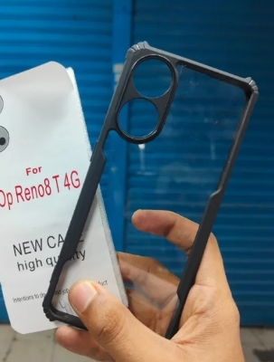 Picture of For Oppo Reno 8T 4G Back Cover Xundd Case Edge-Reinforced Shockproof Hard Transparent Phone Cover