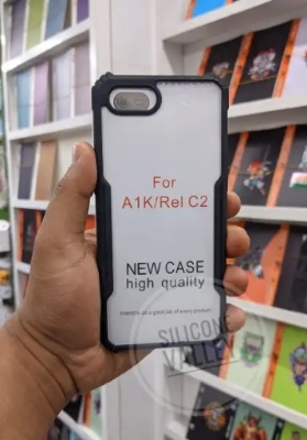 Picture of For Oppo A1k Back Cover Xundd Case Edge-Reinforced Shockproof Hard Transparent Phone Cover