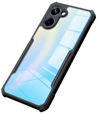 Picture of For Oppo Realme 10 Back Cover Xundd Case Edge-Reinforced Shockproof Hard Transparent Phone Cover