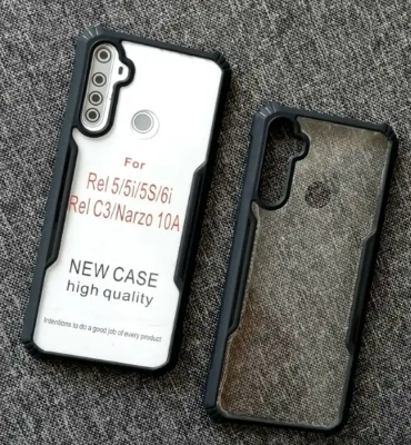 Picture of For Oppo Realme 5i Back Cover Xundd Case Edge-Reinforced Shockproof Hard Transparent Phone Cover