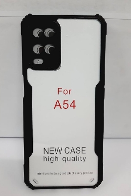 Picture of For Oppo A54 Back Cover Xundd Case Edge-Reinforced Shockproof Hard Transparent Phone Cover