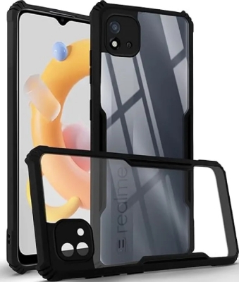 Picture of For Oppo Realme C20 Back Cover Xundd Case Edge-Reinforced Shockproof Hard Transparent Phone Cover