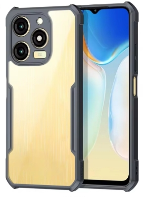 Picture of For Samsung Galaxy A70 Back Cover Xundd Case Edge-Reinforced Shockproof Hard Transparent Phone Cover