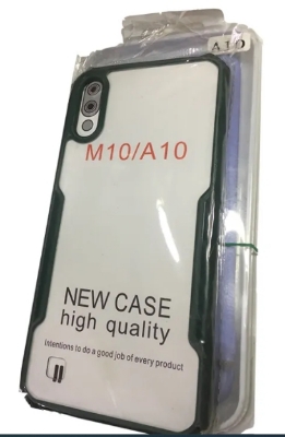 Picture of For Samsung Galaxy M10 Back Cover Xundd Case Edge-Reinforced Shockproof Hard Transparent Phone Cover