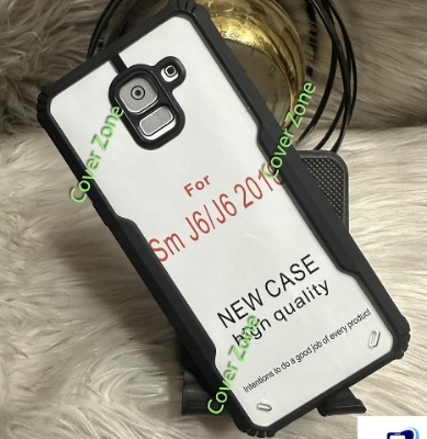 Picture of For Samsung Galaxy J6 Back Cover Xundd Case Edge-Reinforced Shockproof Hard Transparent Phone Cover