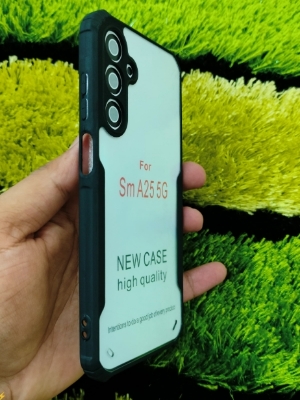 Picture of For Samsung Galaxy A25 Back Cover Xundd Case Edge-Reinforced Shockproof Hard Transparent Phone Cover