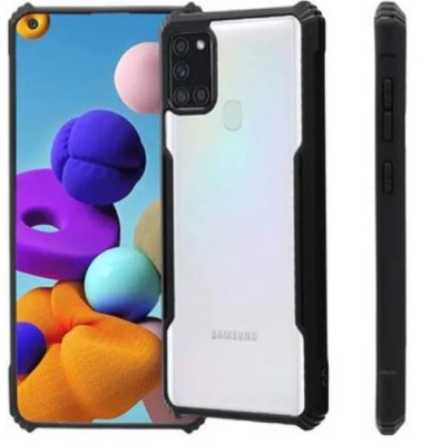 Picture of For Samsung Galaxy A21s Back Cover Xundd Case Edge-Reinforced Shockproof Hard Transparent Phone Cover