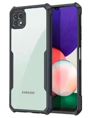 Picture of For Samsung Galaxy A22 5G Back Cover Xundd Case Edge-Reinforced Shockproof Hard Transparent Phone Cover