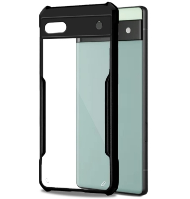 Picture of For Google Pixel 6A Back Cover Xundd Case Edge-Reinforced Shockproof Hard Transparent Phone Cover