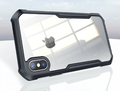 Picture of For iphone X Back Cover Xundd Case Edge-Reinforced Shockproof Hard Transparent Phone Cover