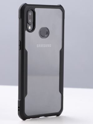 Picture of For Samsung Galaxy A20 Back Cover Xundd Case Edge-Reinforced Shockproof Hard Transparent Phone Cover