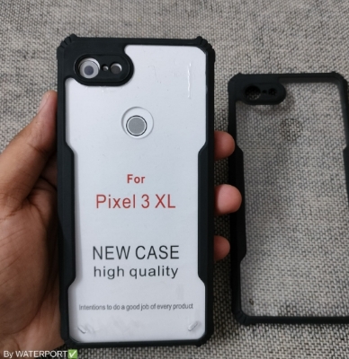 Picture of For Google Pixel 3XL Back Cover Xundd Case Edge-Reinforced Shockproof Hard Transparent Phone Cover