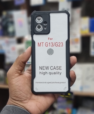 Picture of For Motorola G13 Back Cover Xundd Case Edge-Reinforced Shockproof Hard Transparent Phone Cover