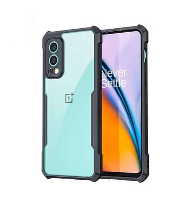 Picture of For Oneplus Nord 2 Plus Back Cover Xundd Case Edge-Reinforced Shockproof Hard Transparent Phone Cover