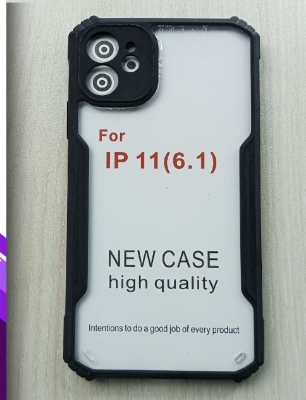 Picture of For iphone 11 Back Cover Xundd Case Edge-Reinforced Shockproof Hard Transparent Phone Cover