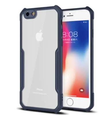 Picture of For iPhone 5 Back Cover Xundd Case Edge-Reinforced Shockproof Hard Transparent Phone Cover