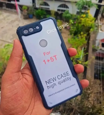 Picture of For Oneplus 5T Back Cover Xundd Case Edge-Reinforced Shockproof Hard Transparent Phone Cover