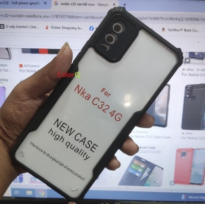 Picture of For Nokia C32 Back Cover Xundd Case Edge-Reinforced Shockproof Hard Transparent Phone Cover