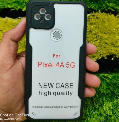 Picture of For Google Pixel 4A 5G Back Cover Xundd Case Edge-Reinforced Shockproof Hard Transparent Phone Cover