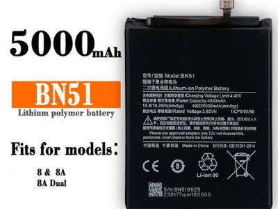 Picture of Redmi 8/ 8A Battery BN51 Replacement Module it