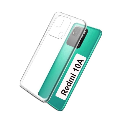 Picture of Back Case For Redmi 10A Transparent Cover Tpu Back Case
