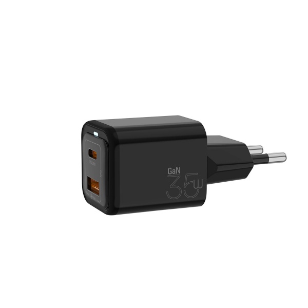  Vyvylabs GaN Fast Charger 35W A+C (EU plug) Black