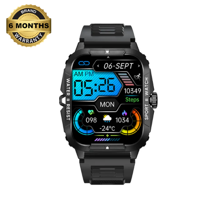 COLMI P76 Smartwatch,  Extra large screen, Super Long Battery Life- Black  AR Trading Official Storeonline shop bangladeshothoba.com