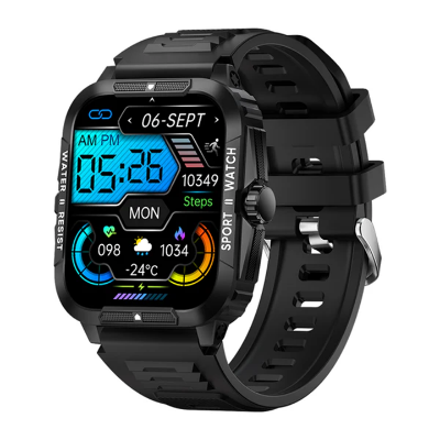 COLMI P76 Smartwatch,  Extra large screen, Super Long Battery Life- Black  AR Trading Official Storeonline shop bangladeshothoba.com