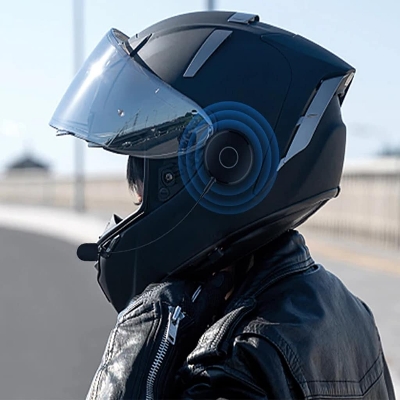 Vyvylabs V18 Helmet Bone Conduction Headset Black AR Trading Official Storeonline shop bangladeshothoba.com