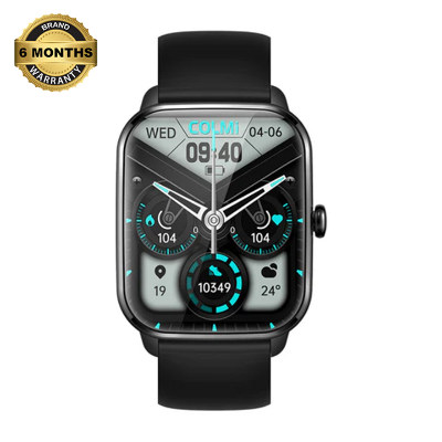 COLMI C61 Smartwatch, Real blood oxygen, Super chip, Larger screen-Black AR Trading Official Storeonline shop bangladeshothoba.com