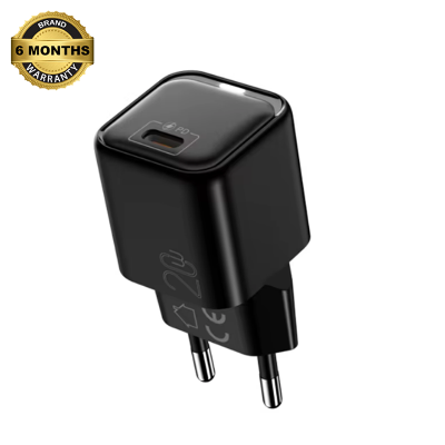 Vyvylabs Polished Fast Charger 20W C (EU plug) Black AR Trading Official Storeonline shop bangladeshothoba.com