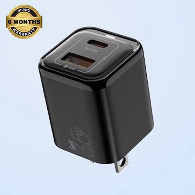 Vyvylabs GaN Fast Charger 35W A+C (US plug) Black AR Trading Official Storeonline shop bangladeshothoba.com
