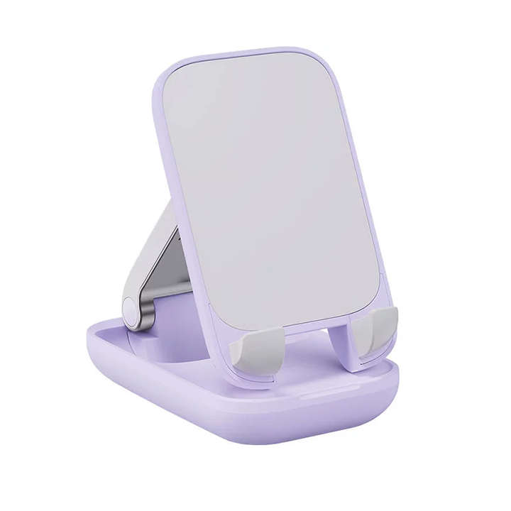 Baseus Seashell Series Folding Phone Stand- Purple AR Trading Official Storeonline shop bangladeshothoba.com