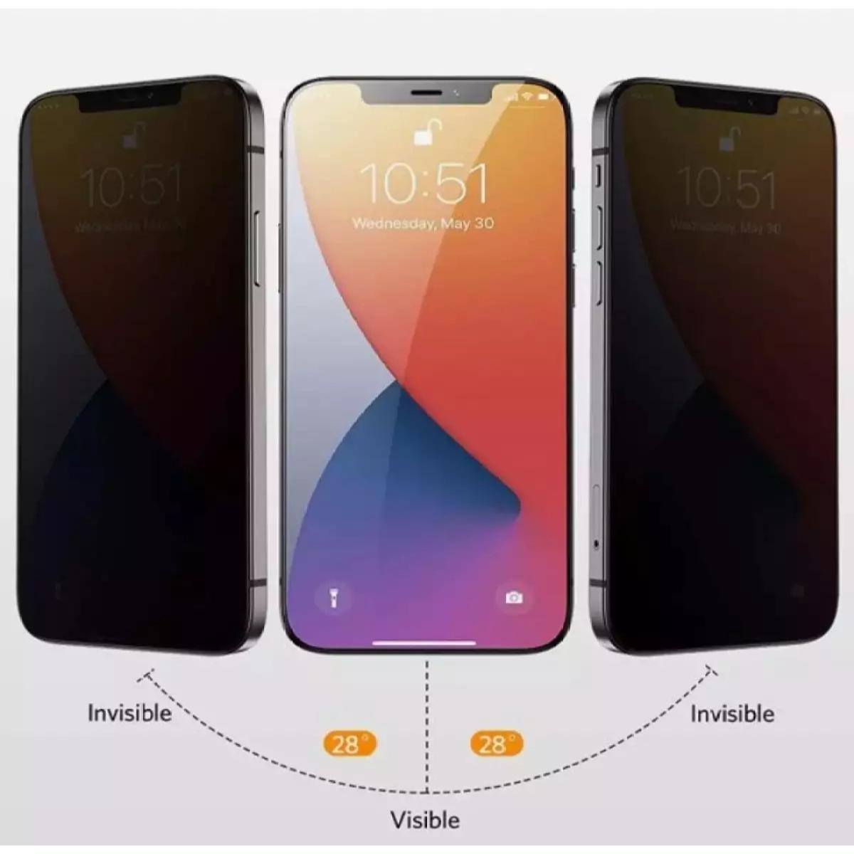 Picture of For iPhone 13 pro max/13 pro/13/12 PRO MAX /12 pro/12/12 mini/ 11 pro max/11 pro /11/Xs max/Xs/X/Xr  Privacy Tempered Glass Screen Protectors
