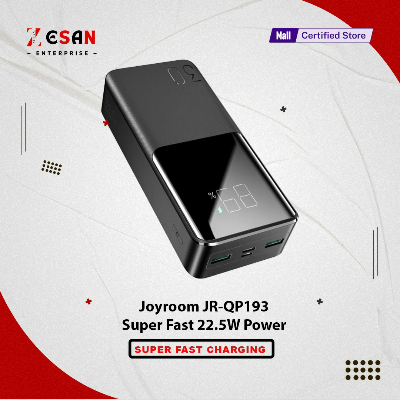 Picture of Joyroom JR-QP193 Super Fast 22.5W Power Bank 30000mAh-Black