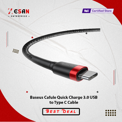 Picture of Baseus Cafule Quick Charge 3.0 USB to Type C Cable 2 meter/1 meter