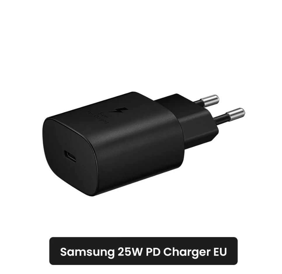 Picture of Samsung 25W PD Charger EU (Only Adapter)- Black