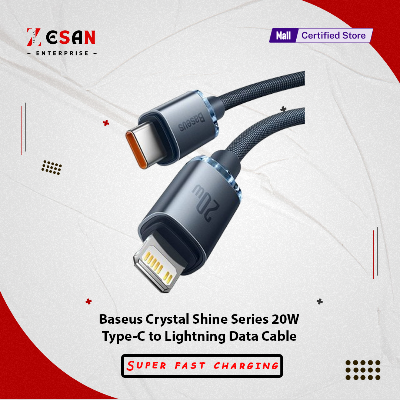 Picture of Baseus 20W PD USB C to Lighting Fast charging Cable for iPhone -1M