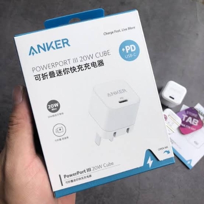 Picture of Anker 20W Cube PowerPort III PD USB C Fast Charger