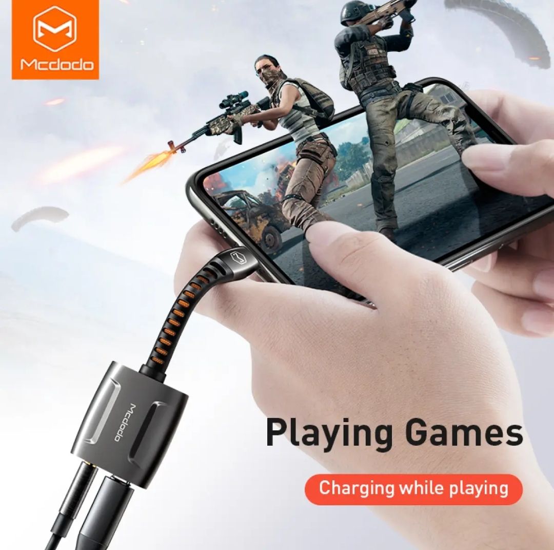 Picture of Mcdodo Lightning  & DC 3.5mm Audio Adapter Converter